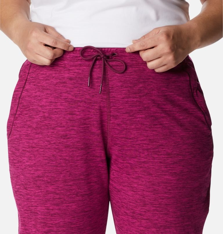 Pantaloni Jogger Columbia Weekend Adventure Dama Fucsie | Plus Size AP7S1AQMZ